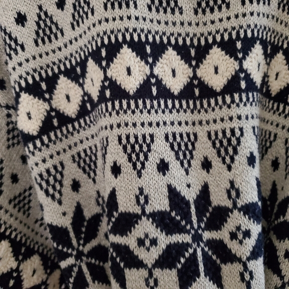 Vintage Savile Row Nordic Holiday Sweater - Picture 3 of 6